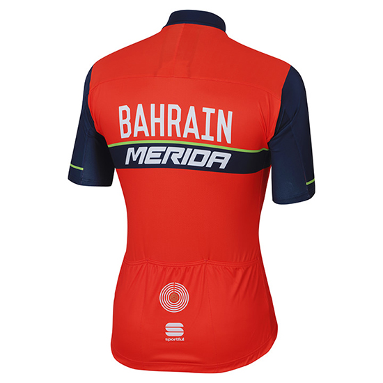 Maglia Bahrain Merida 2017 rosso