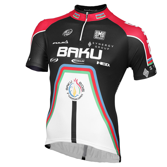 Maglia Baku 2015 nero e bianco