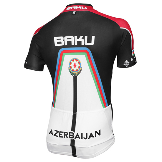 Maglia Baku 2015 nero e bianco
