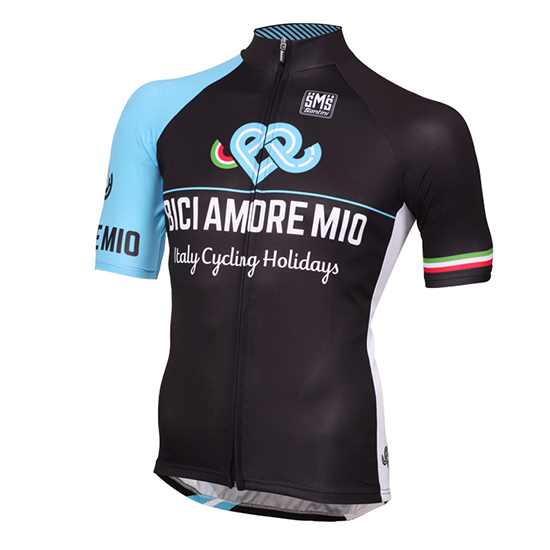 Maglia Bici Amore Mio 2016 nero e blu