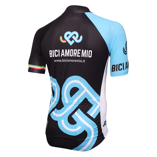 Maglia Bici Amore Mio 2016 nero e blu