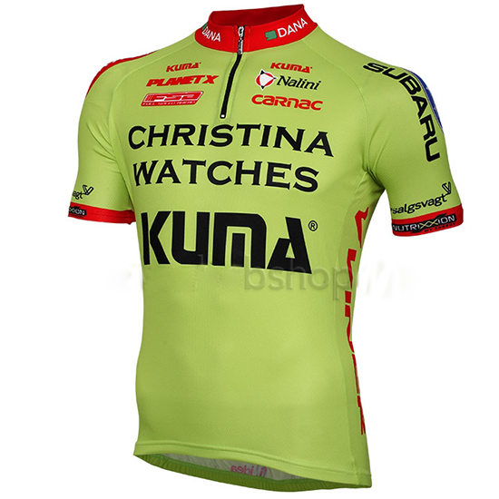 Maglia Christina Watches Onfone 2014 verde