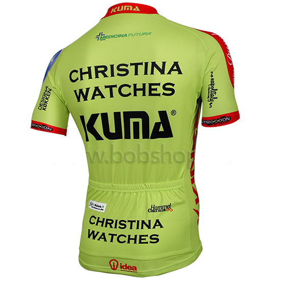 Maglia Christina Watches Onfone 2014 verde