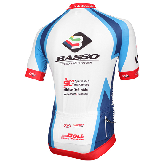 Maglia MLP Team Bergstrasse 2015 bianco e blu