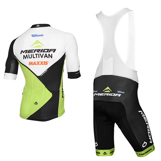 Maglia Multivan Merida 2016 verde e bianco