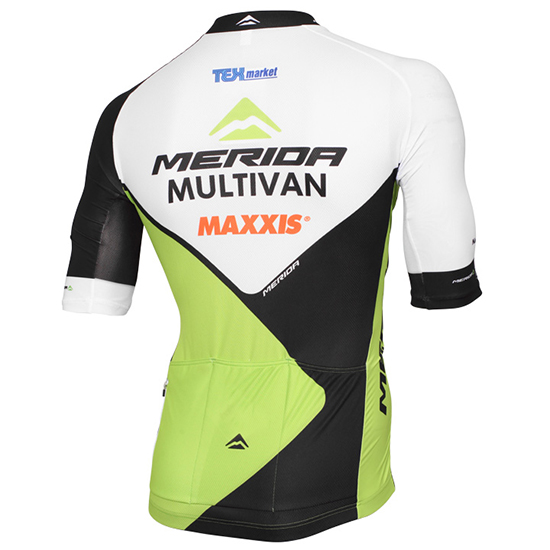 Maglia Multivan Merida 2016 verde e bianco