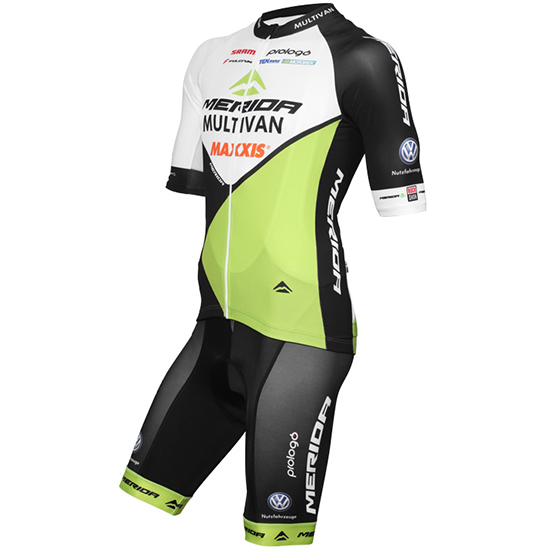 Maglia Multivan Merida 2016 verde e bianco