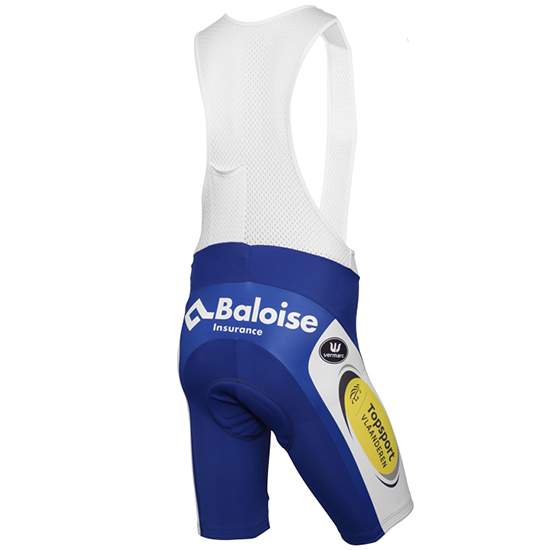 Maglia Sport Vlaanderen Baloise 2016 bianco e giallo