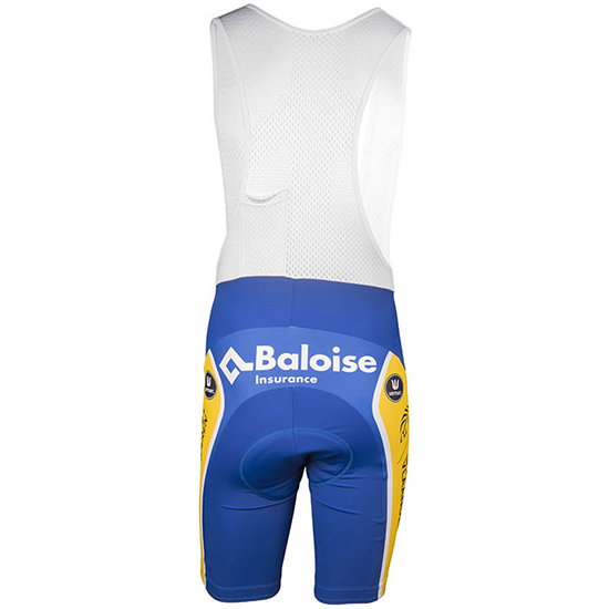 Maglia Sport Vlaanderen Baloise 2017 bianco e giallo