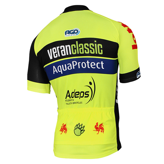 Maglia WB Verlanclassics Aquality Project 2017 verde e nero - Clicca l'immagine per chiudere