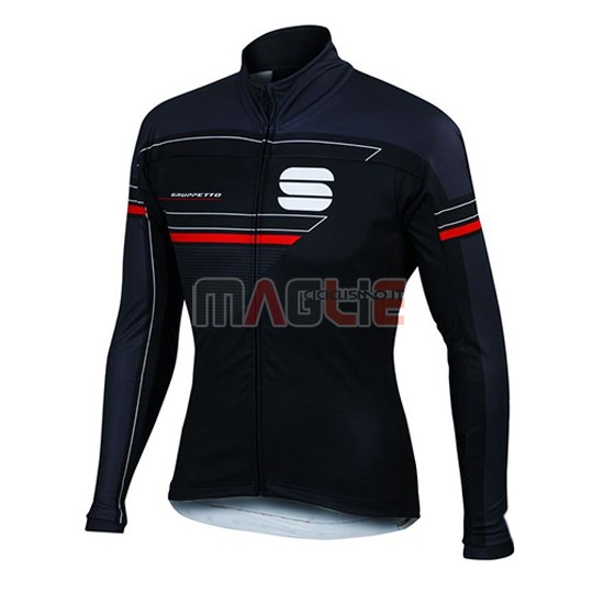 Maglia Sportful manica lunga 2016 blu e nero