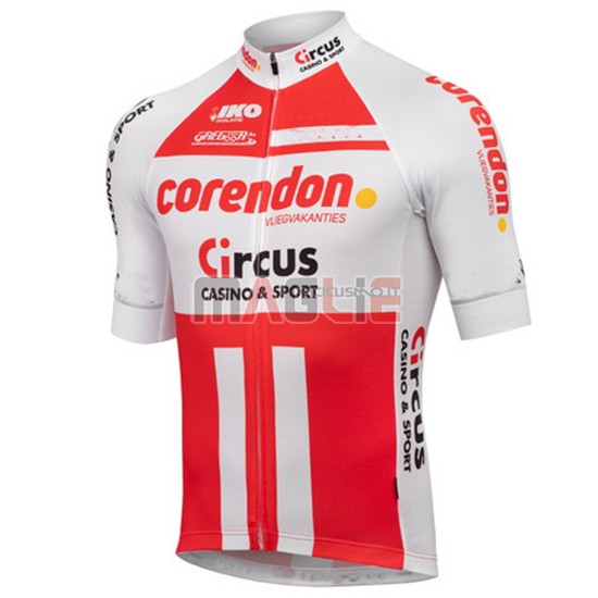 Maglia Sptgrvo Manica Corta 2019 Rosso Bianco - Clicca l'immagine per chiudere