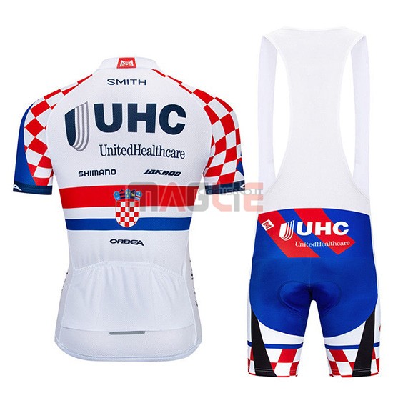 Maglia UHC Manica Corta 2019 Bianco Rosso Blu