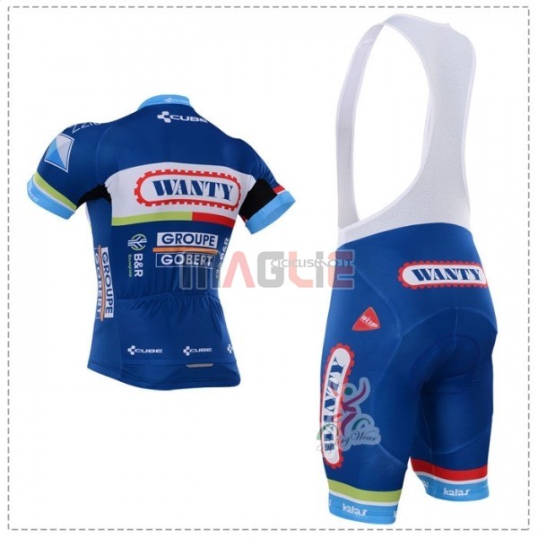 Maglia Wanty Manica Corta 2018 Blu