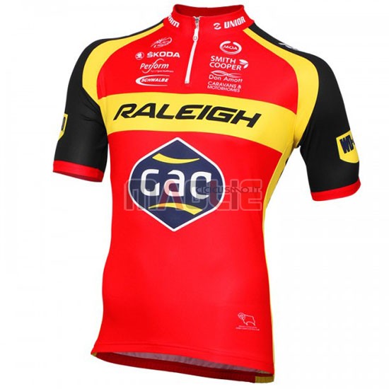 Maglia Otro manica corta 2016 rosso e giallo - Clicca l'immagine per chiudere