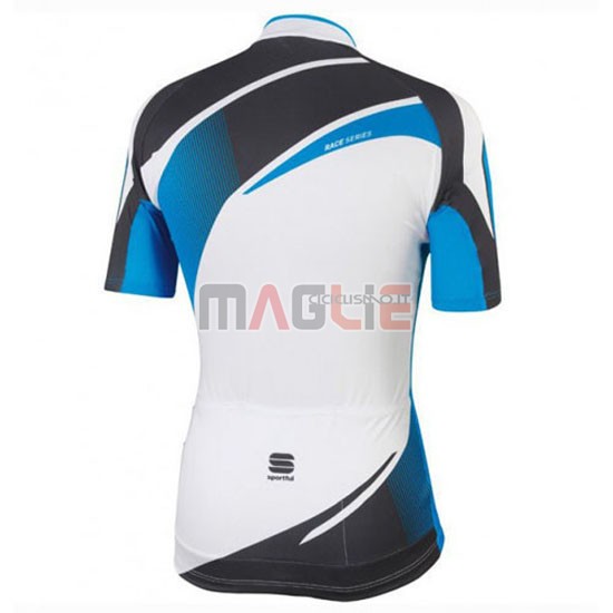 Maglia Sportful manica corta 2016 bianco e blu - Clicca l'immagine per chiudere