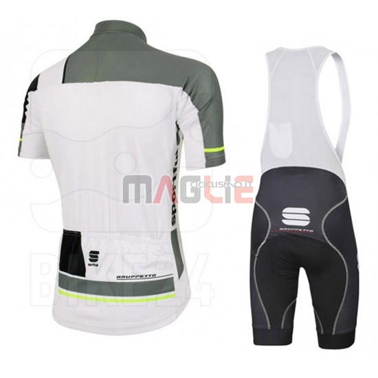 Maglia Sportful manica corta 2016 bianco e grigio