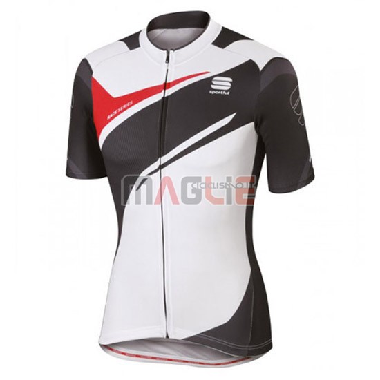 Maglia Sportful manica corta 2016 bianco e nero