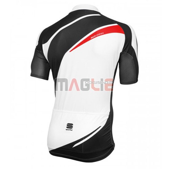 Maglia Sportful manica corta 2016 bianco e nero