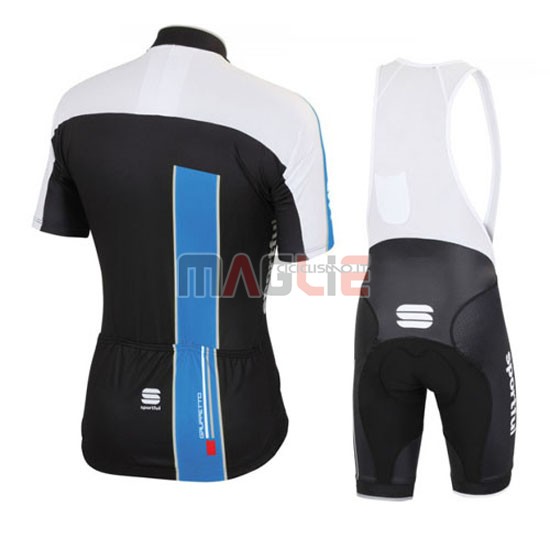 Maglia Sportful manica corta 2016 nero blu - Clicca l'immagine per chiudere