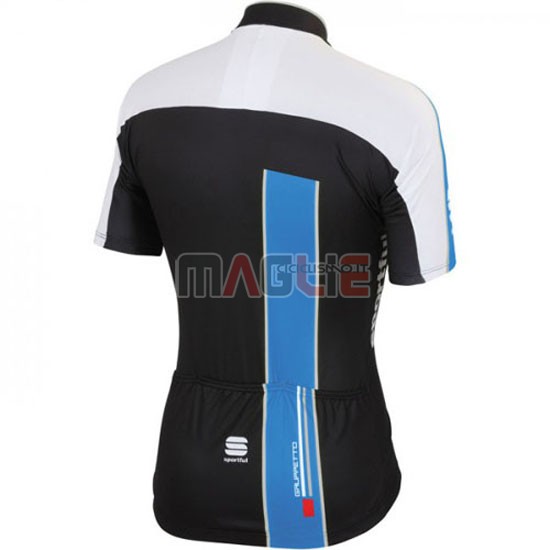 Maglia Sportful manica corta 2016 nero blu - Clicca l'immagine per chiudere