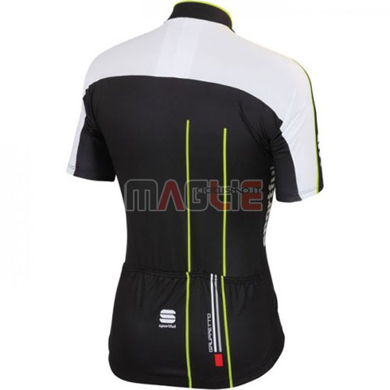 Maglia Sportful manica corta 2016 nero verde - Clicca l'immagine per chiudere