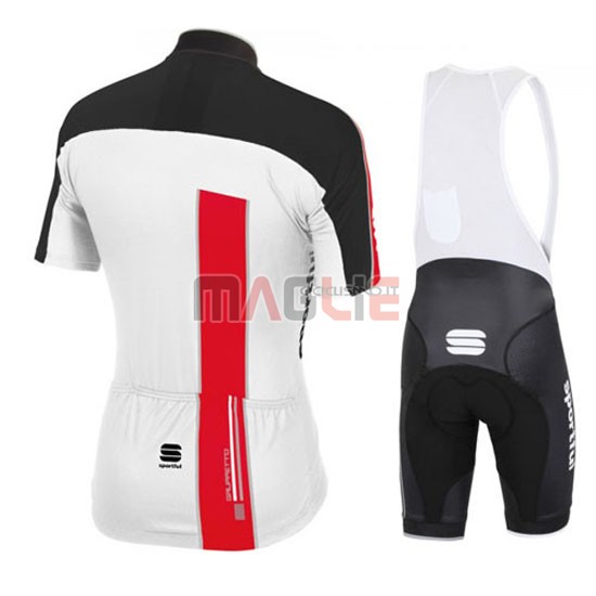 Maglia Sportful manica corta 2016 rosso e bianco