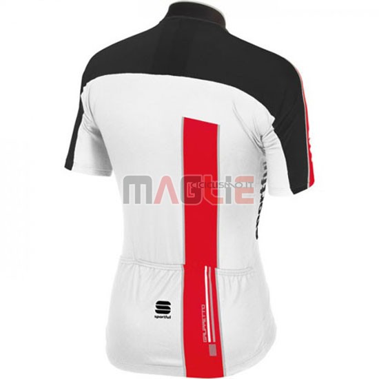 Maglia Sportful manica corta 2016 rosso e bianco