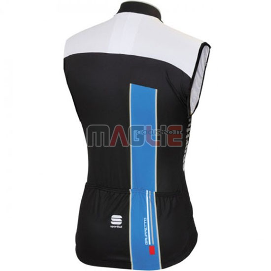 Gilet antivento Sportful 2016 nero e blu