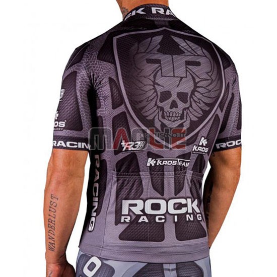 Maglia Rock racing manica corta 2016 marrone