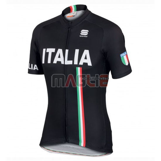 Maglia Sportful manica corta 2016 nero - Clicca l'immagine per chiudere