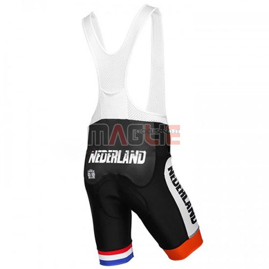 Maglia Netherlands manica corta 2016 arancione e blu