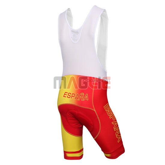 Maglia Spagna manica corta 2016 giallo e rosso