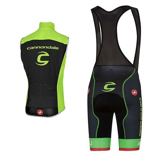 Gilet Antivento Cannondale 2017 verde