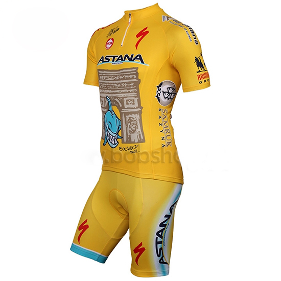 Maglia Astana 2014 giallo