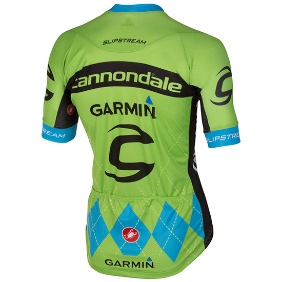 Maglia Cannondale 2017 verde e blu