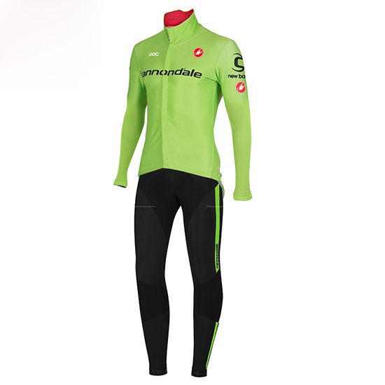 Maglia Cannondale Manica Lunga 2017 verde - Clicca l'immagine per chiudere