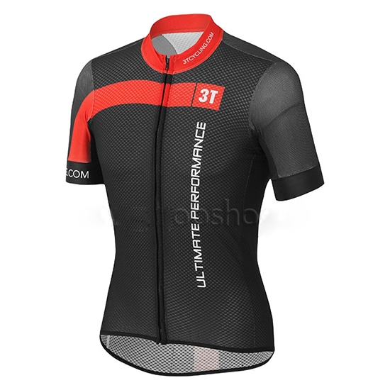 Maglia Castelli 3T 2015 nero e rosso - Clicca l'immagine per chiudere