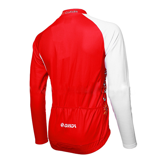 Maglia Cofidis Manica Lunga 2013 rosso