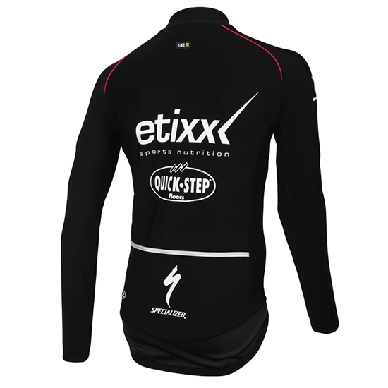 Maglia Ettix Quick Step Manica Lunga 2015 nero