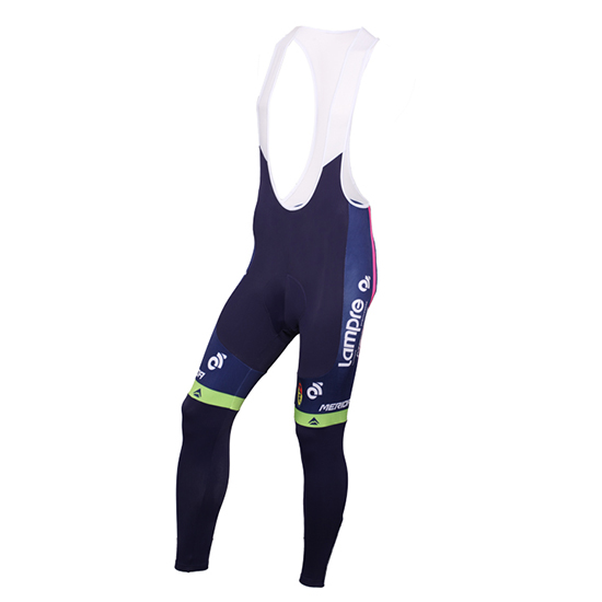 Maglia Lampre Manica Lunga 2016 blu e rosa