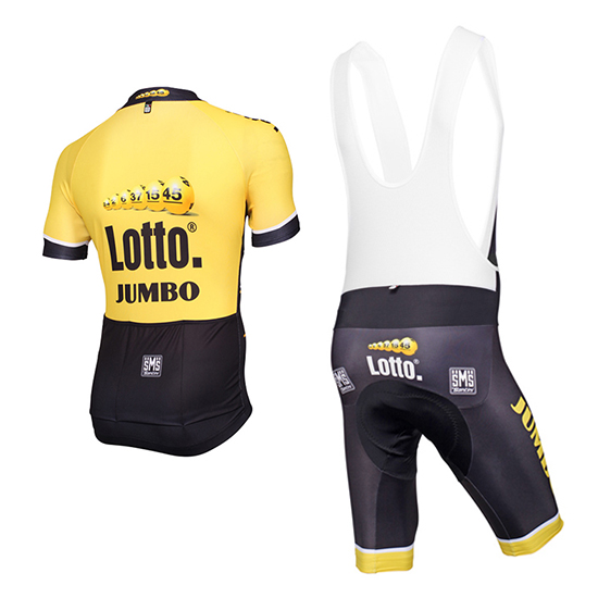 Maglia Lotto NL Jumbo 2015 giallo e nero