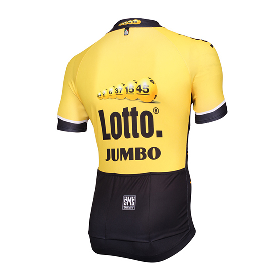 Maglia Lotto NL Jumbo 2015 giallo e nero