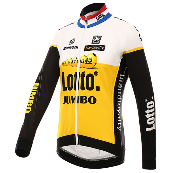 Maglia Lotto NL Jumbo 2016 giallo e nero - Clicca l'immagine per chiudere