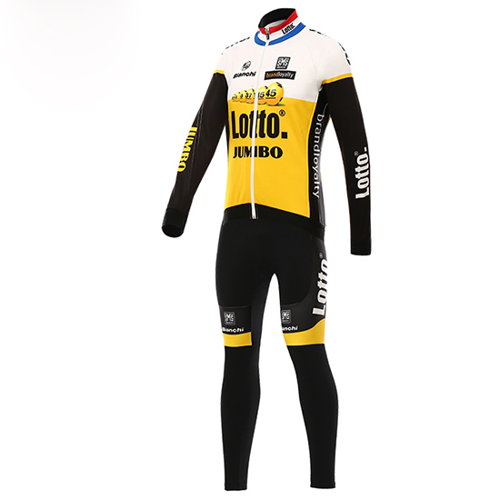 Maglia Lotto NL Jumbo 2016 giallo e nero