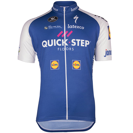 Maglia Quick Step Floors 2017 blu