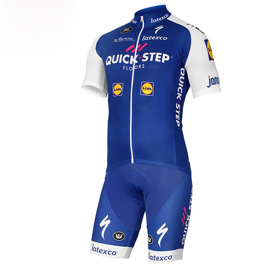 Maglia Quick Step Floors 2017 blu