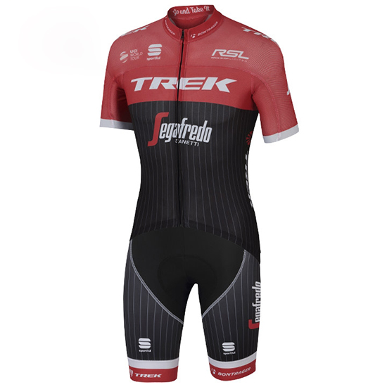 Maglia Trek Segafredo 2017 nero e rosso