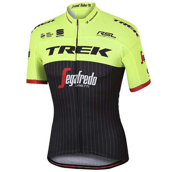 Maglia Trek Segafredo 2017 nero e verde