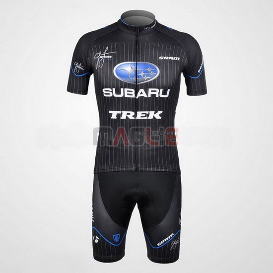 Maglia Subaru manica corta 2012 nero